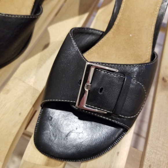 ROCKPORT new Slide Sandal black leather - Picture 5 of 6